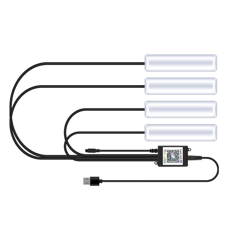 Feet LED ambient light