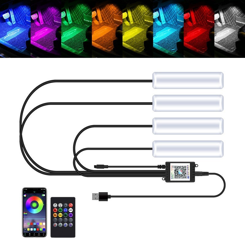 Feet LED ambient light